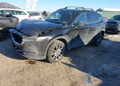 2019 Mazda Cx-5 Signature из США, поврежденный, VIN JM3KFBEYXK0510299